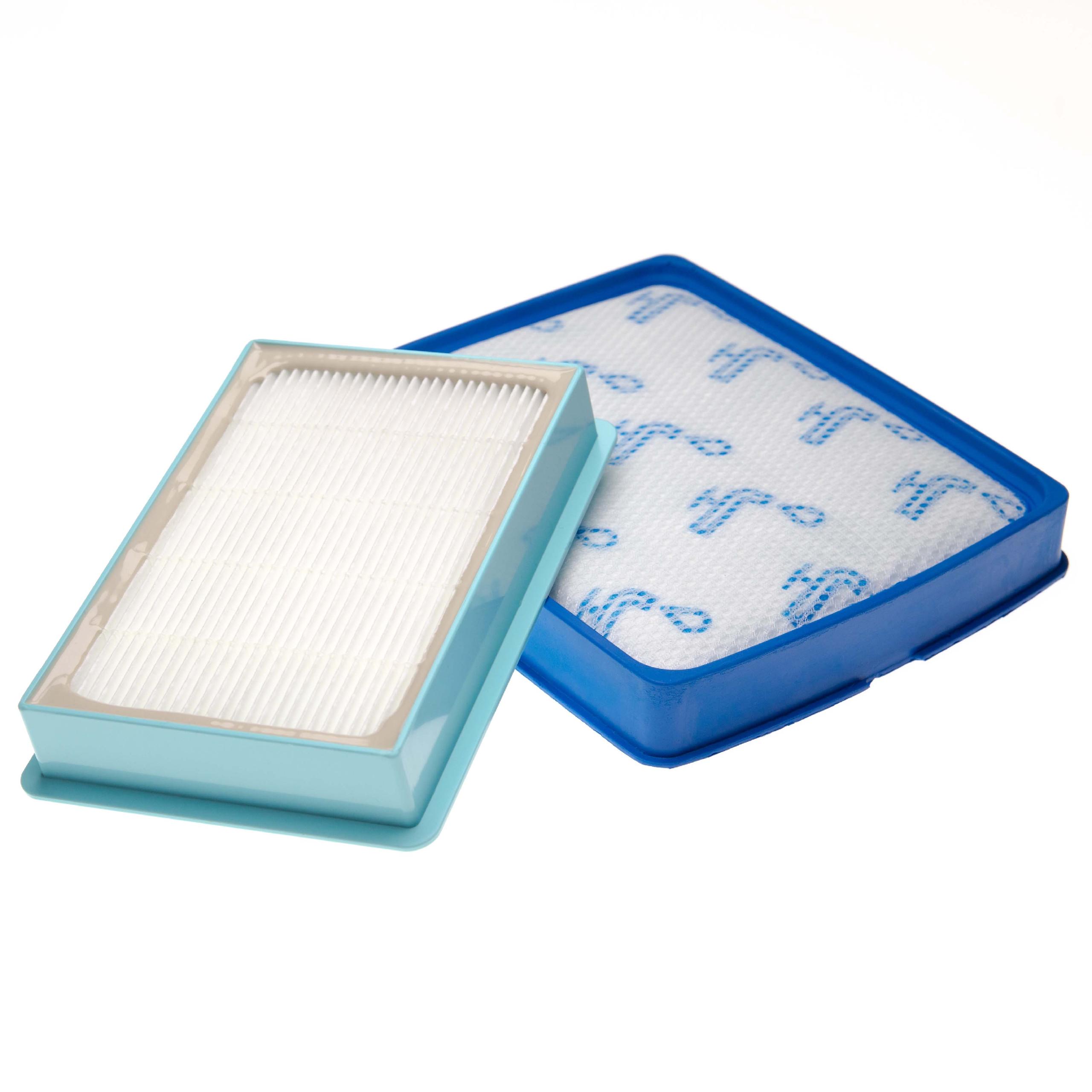 vhbw Lot de 4 filtres compatible avec Philips PowerPro Expert FC9734/01, FC9735, FC9736, FC9737, FC9738, FC9739, FC9741/09 aspirateur - 2