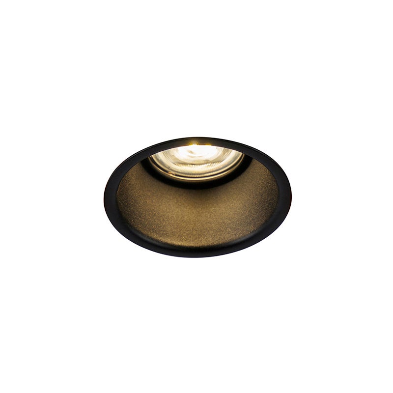 Qazqa reflektory wpuszczane inteligentny - Dept - srebrny, gu10, żarówkami LED 4.7w, 2700k - 6000k, ściemnialny, 8.9cm, okrągły