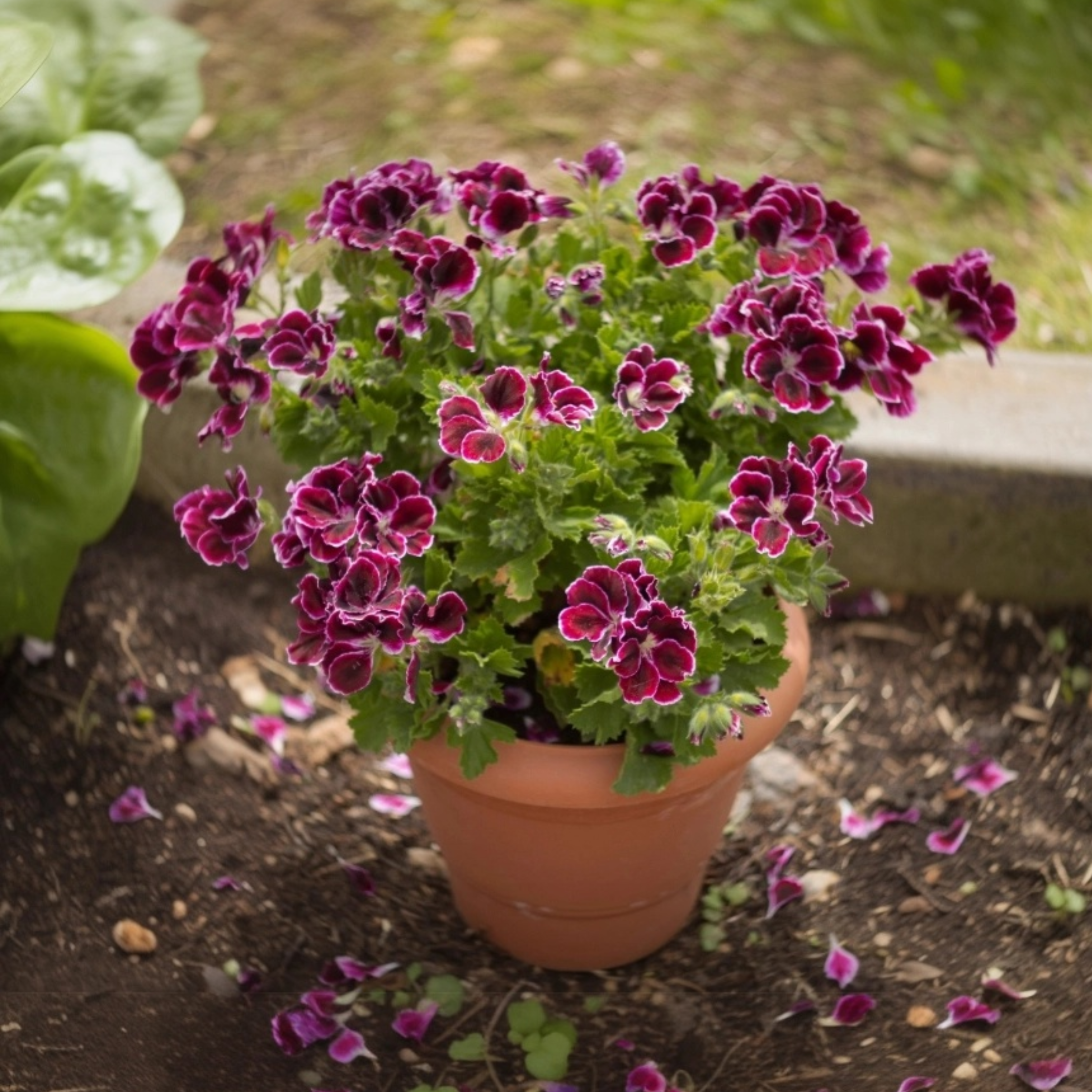 Anti-Moustiques - Set de 6 - Pelargonium - Hauteur 15-25cm - ⌀10,5cm - 6