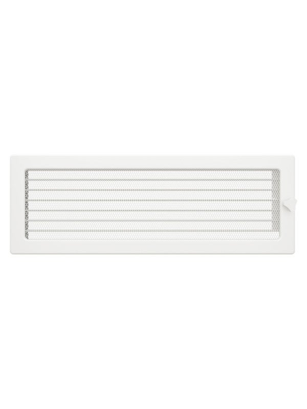 Grille de ventilation 17x49 graphite avec une persienne