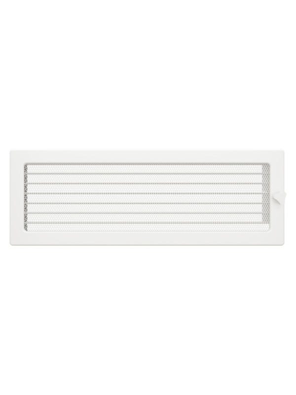 Grille de ventilation 17x49 graphite avec une persienne Grille de ventilation 17x49 graphite avec une persienne