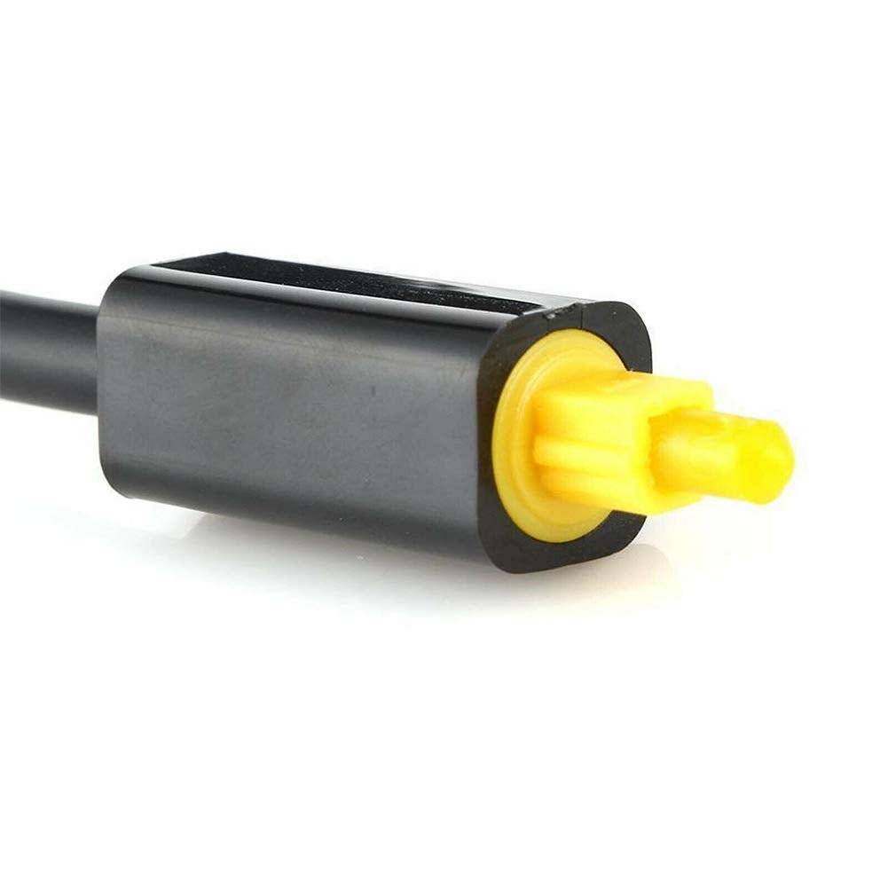2 in 1 Sortie Optique Repartiteur Audio, Double Port Optique Câble Audio Adaptateur, Séparateur Fibre Remplacement - 5