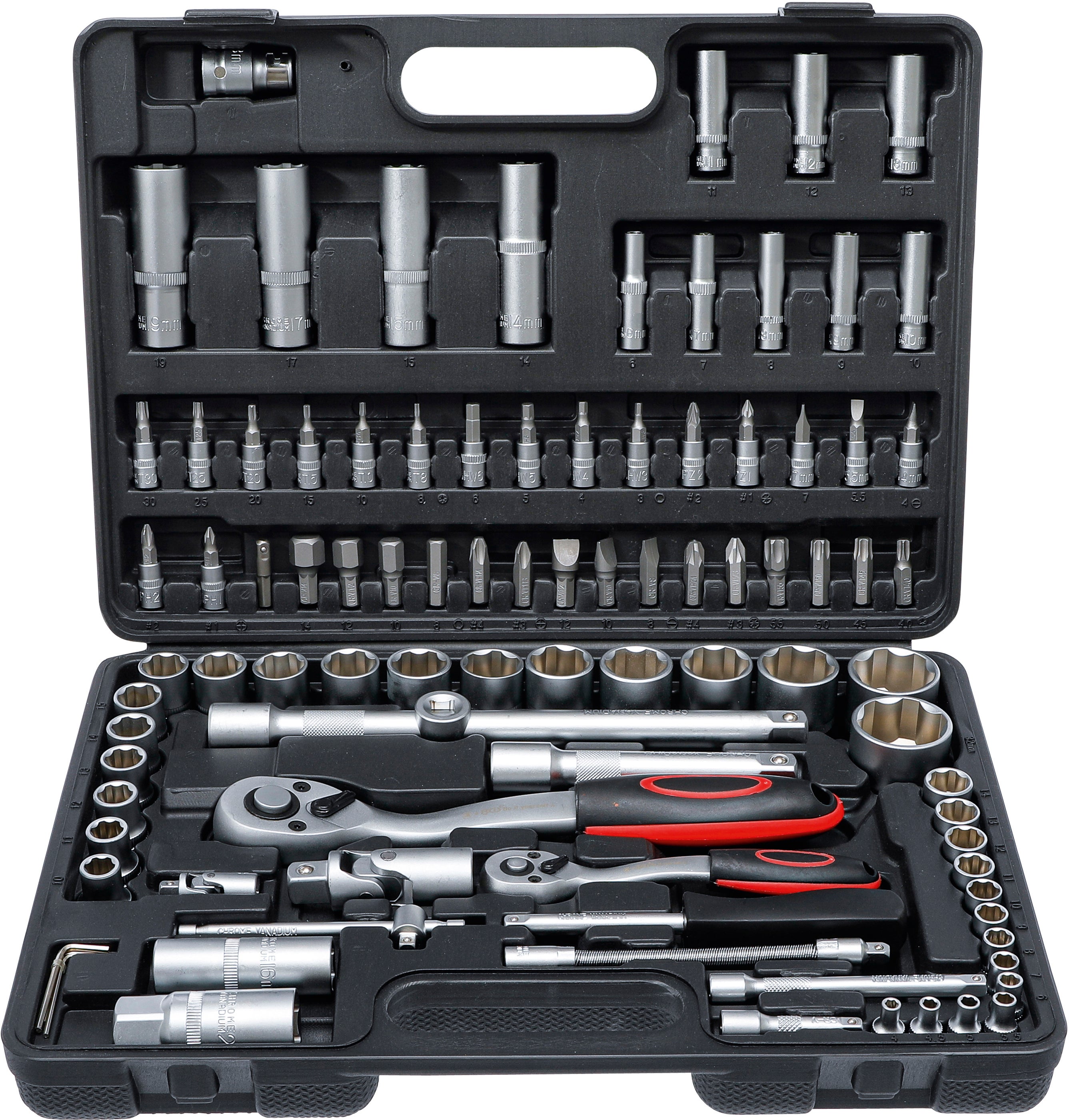 BGS Do it yourself Set di chiavi a bussola 94 pezzi. 2296