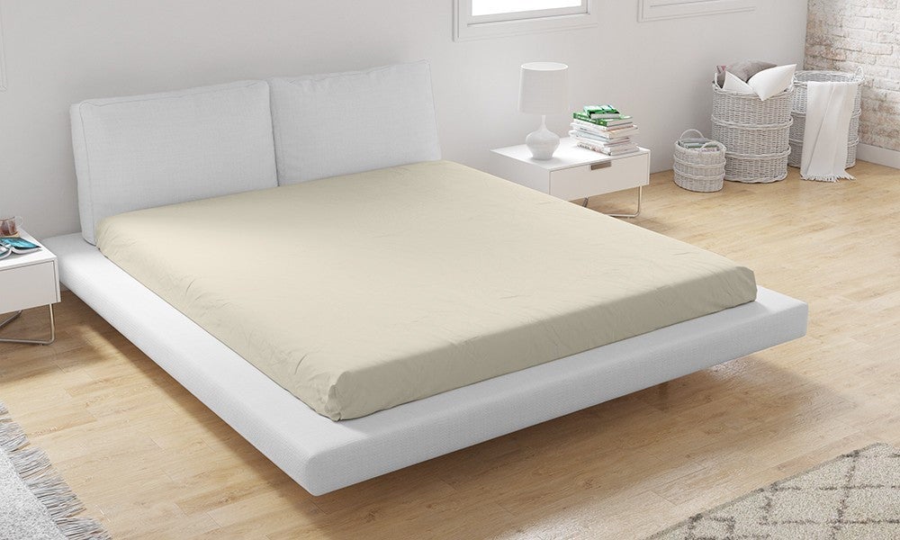 Drap housse microfibre 90 x 190 - Gris - Côté Déco - 7