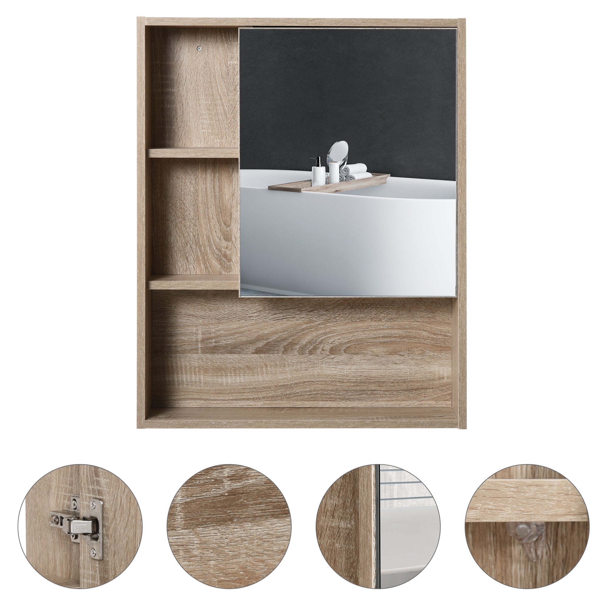 armoire miroir Bois kleankin - 9
