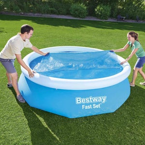 Telo Di Copertura Per Piscine Rettangolari 549 X 274 Cm Telone Estivo Galleggiante Con Bolle D Aria Copertura Isotermica 88292303