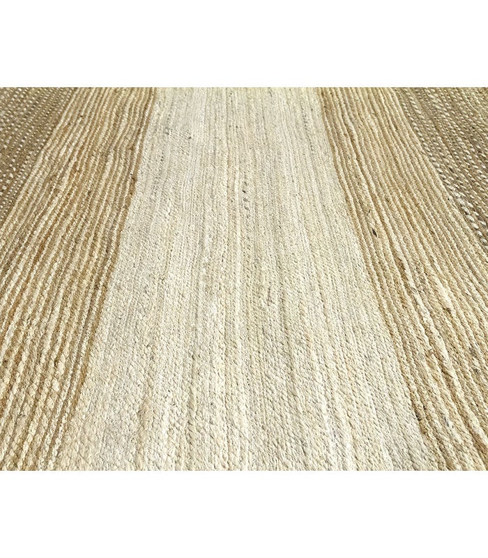HAMID - Tapis de Jute Luque Blanc 230x160cm - 3