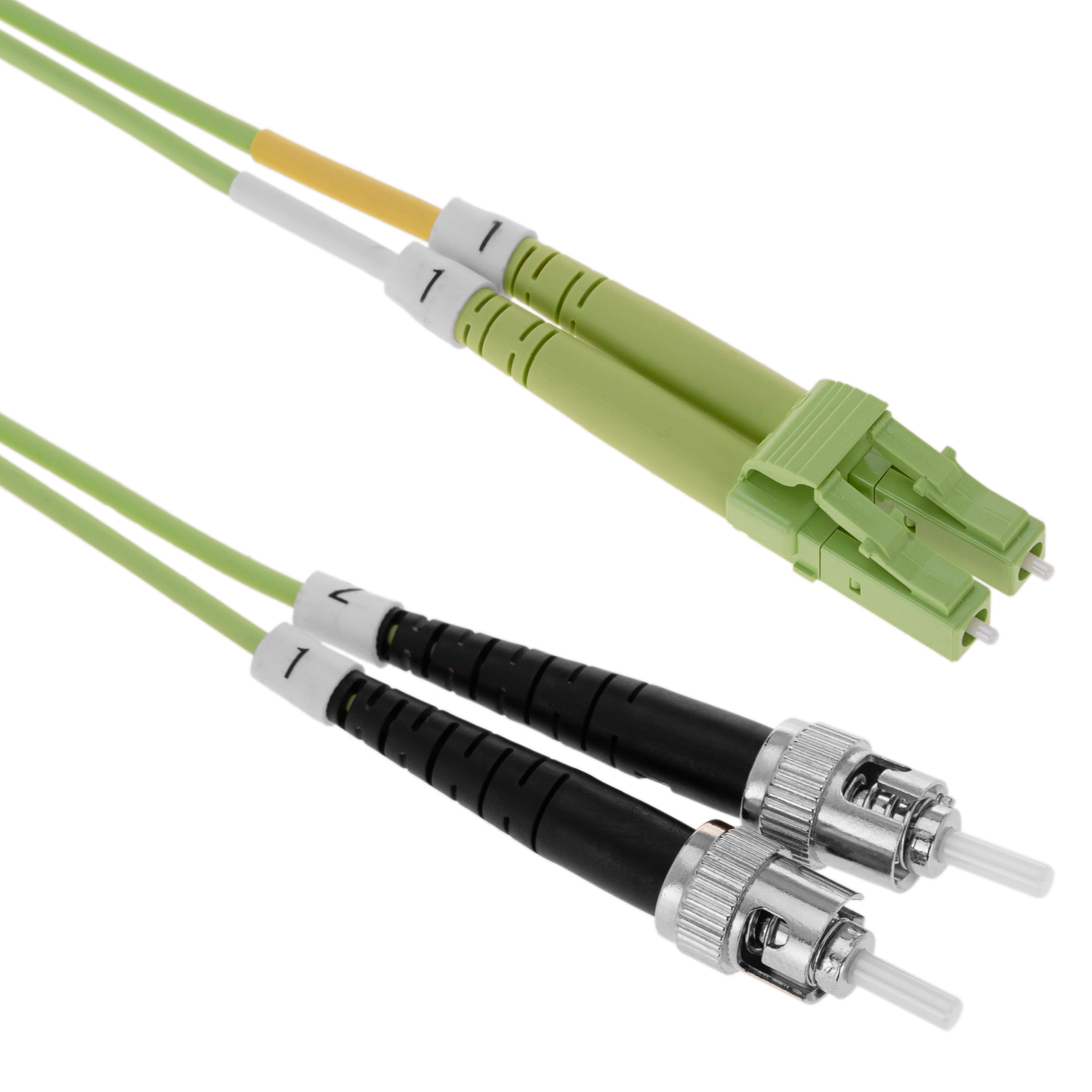 Elfcam® - Cable A Fibre Optique OM3 SC/UPC A LC/UPC Multimode Duplex 50 Lszh 15m 83741559