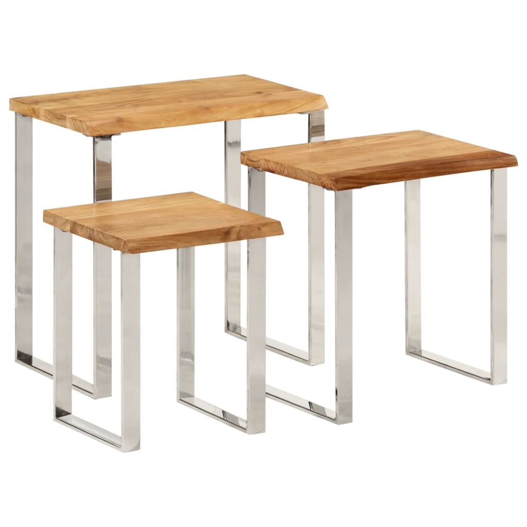 Table pliante en acacia 120 x 70 cm - Mobilier pour le jardin