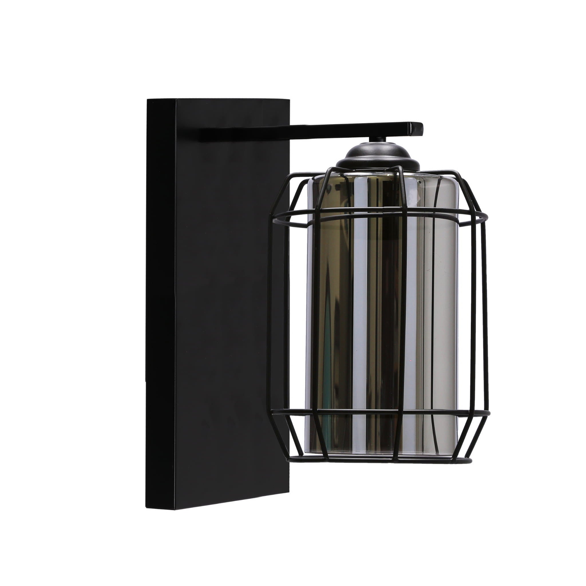 Kinkiet ścienny Jonera czarny-chromowany 1xE27x40W wym: 25 x 25 x 15 cm metal IP20 Candellux