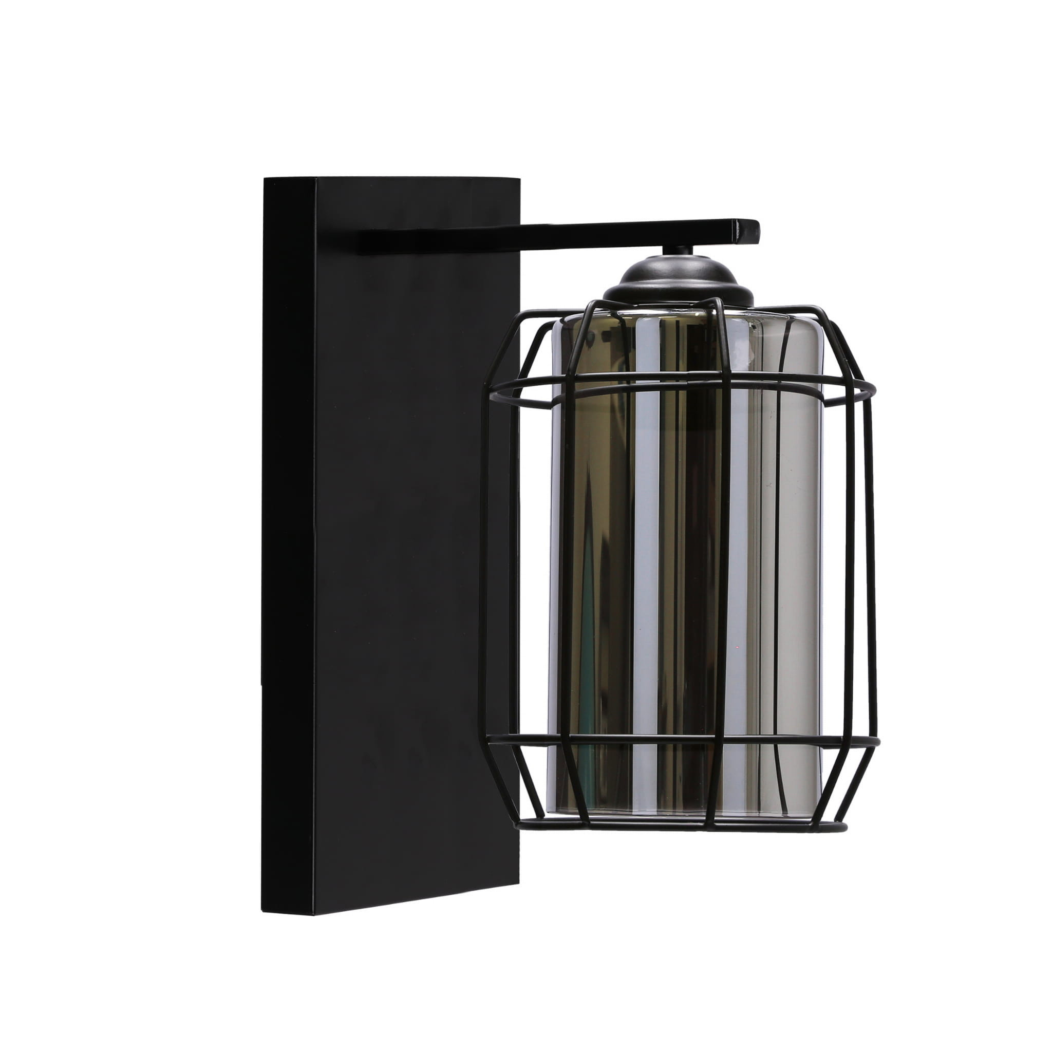 Kinkiet ścienny Jonera czarny-chromowany 1xE27x40W wym: 25 x 25 x 15 cm metal IP20 Candellux
