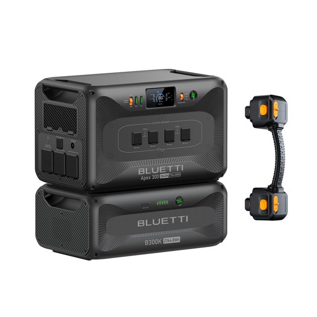 Kit BLUETTI Apex 300 (AC380)&B300K2 - 4x3840W, 5.52kWh
