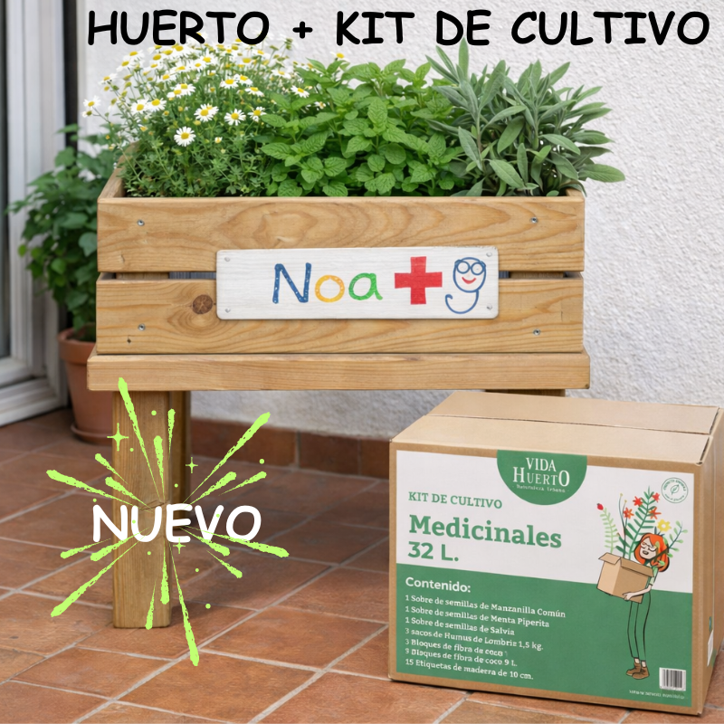 Table De Culture Enfant En Bois Avec Kit De Culture De Plantes 
