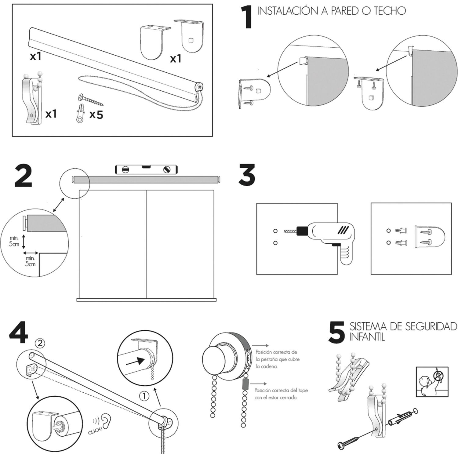 ECOMMERC3 | Tenda a Rullo Coprente Oscurante Termica misura 100x175 - Tessuto Isolante Freddo/Calore misura 97x170 - 6
