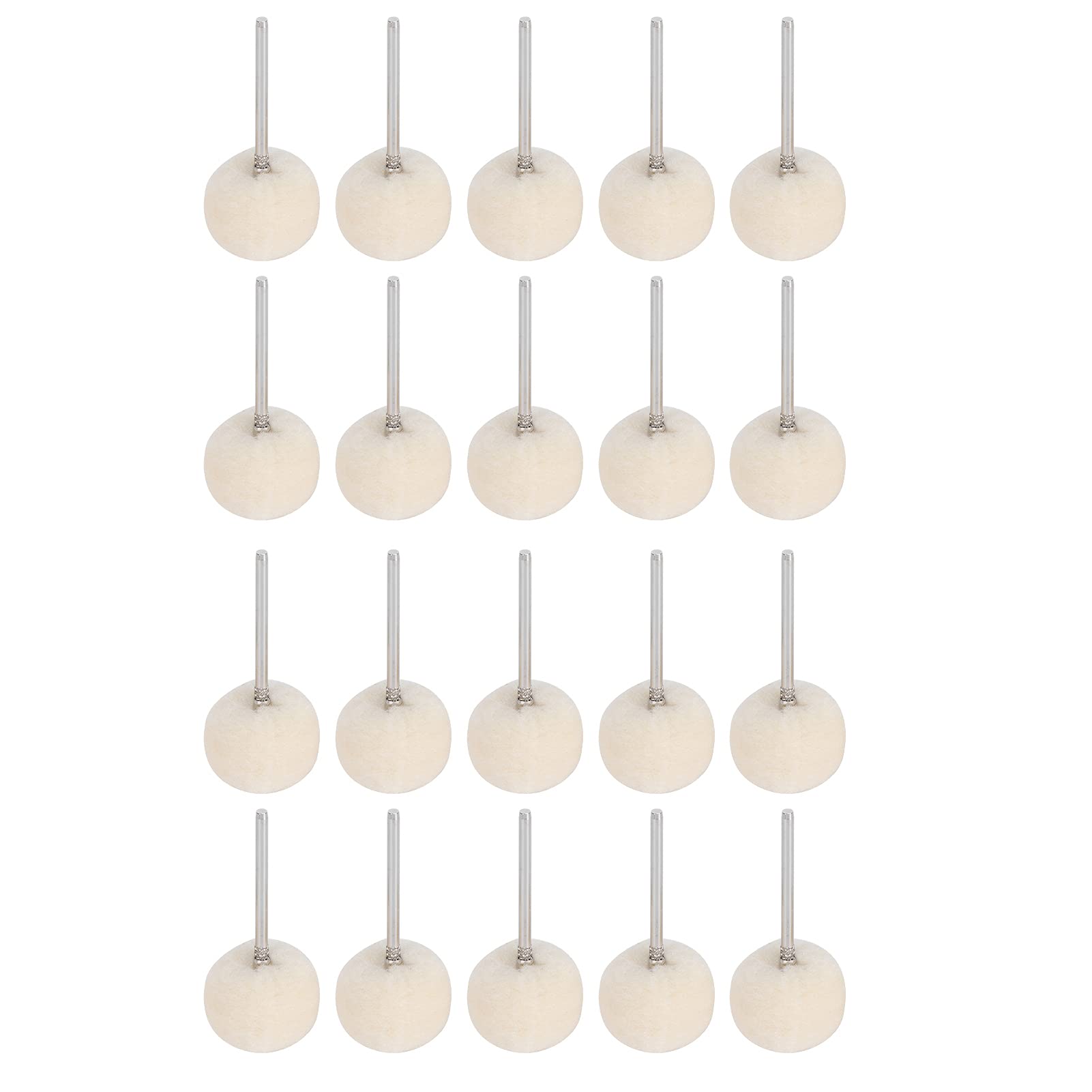 5 Roues De Polissage Pour Frettes De Guitare Extra Fines (vert) - Pour Outil Rotatif, Finition Miroir Rapide