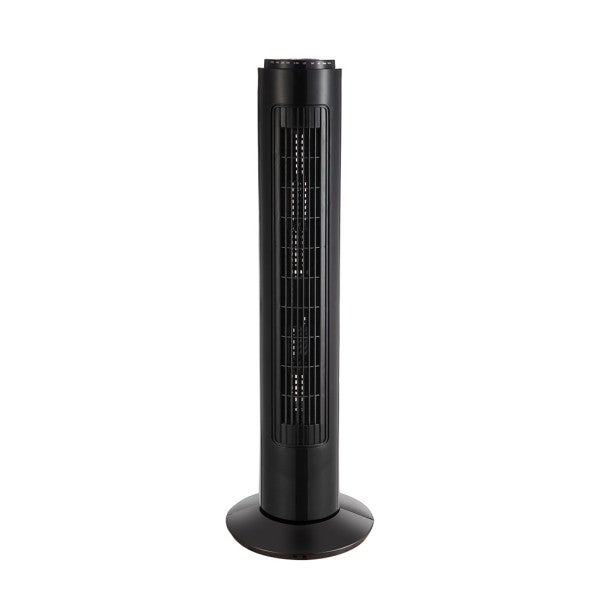 Ventilateur tour 50 W 3 vitesses 74 cm Noir Minuterie à distance Série Picaro