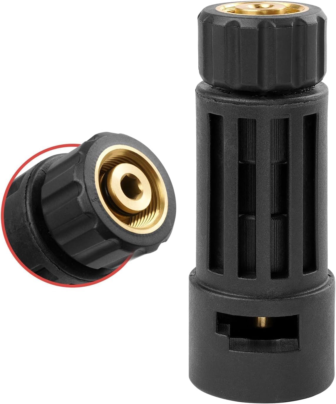 Adapter pistoletu do myjki wysokociśnieniowej Bayonet B kompatybilny z akcesoriami Kärcher do urządzeń profesjonalnych