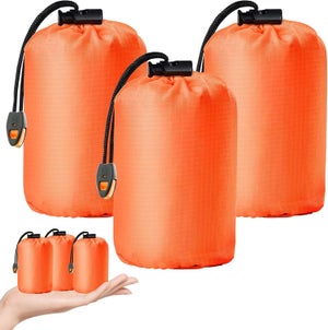 Sac De Couchage De Survie 3-en-1 - Imperméable, Réutilisable, Avec Sifflet - Idéal Camping Et Randonnée