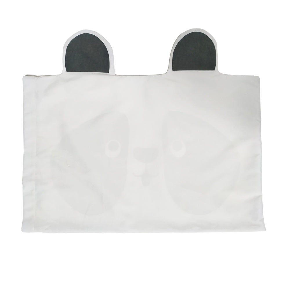 Taie d'oreiller Panda Blanc - 2