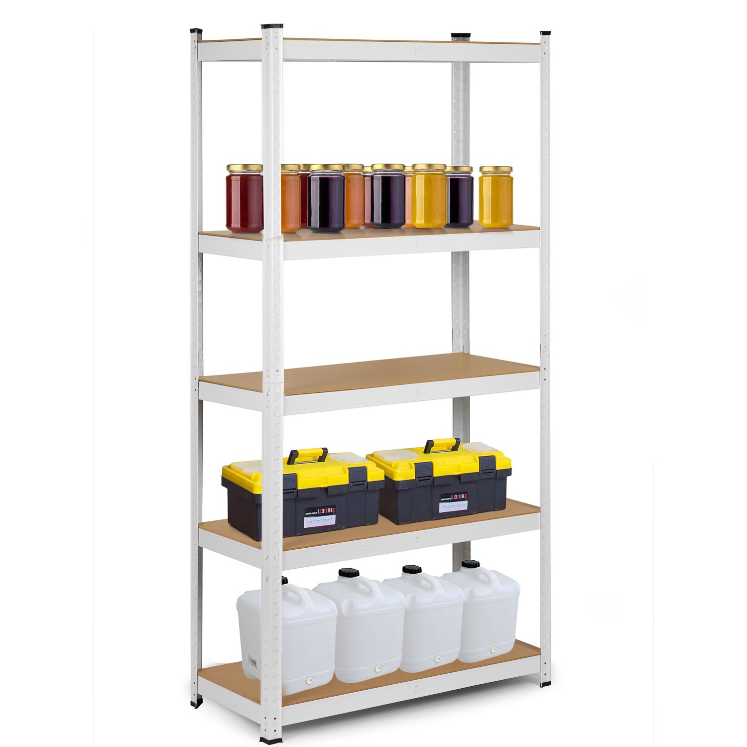 Étagère métallique réglable 180 x 90 x 40 cm pour entrepôt Humberg - 10