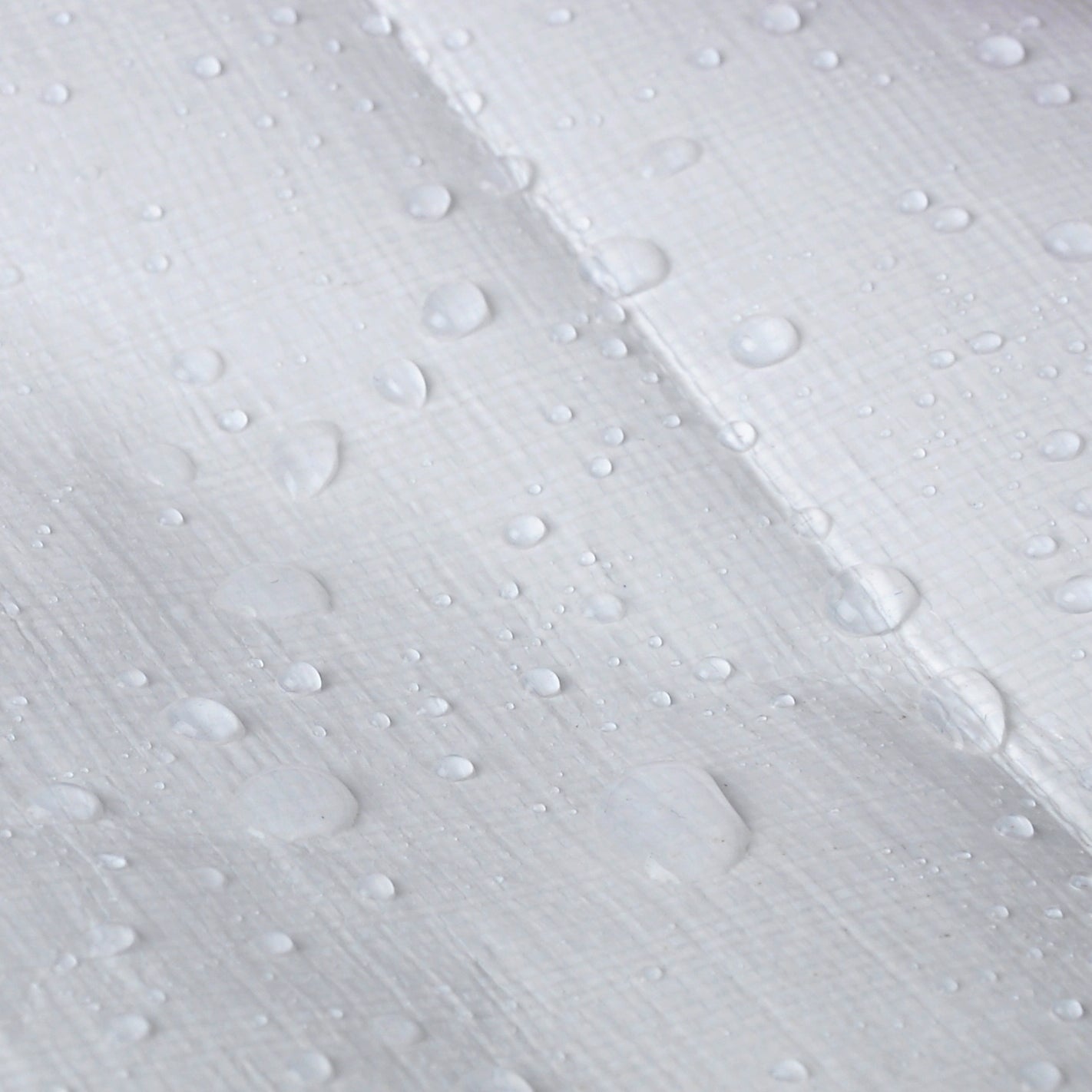 WOLTU Bâche de protection en polyéthylène. Bâche d’extérieur. Couverture de bateau.280g/m2. 4x6 m. Blanc - 4