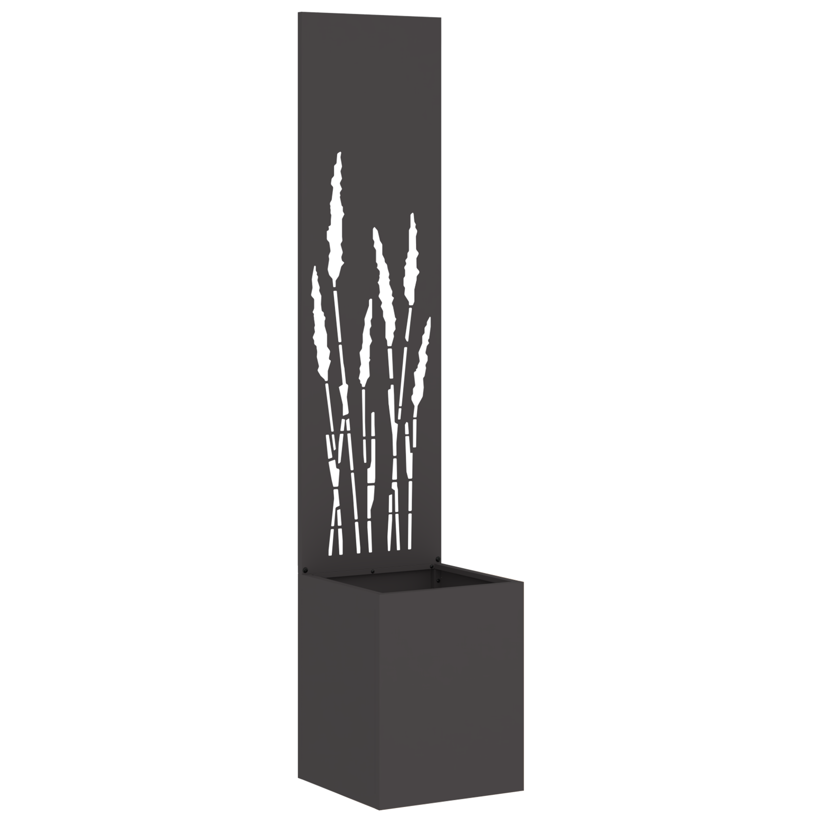 Écran de confidentialité de jardin Noir 32 x 32 x 150 cm vidaXL - 2