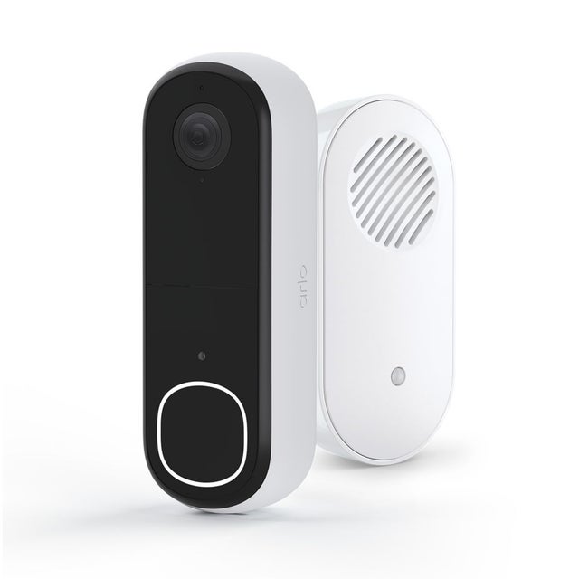Sonnette connectée ARLO sans fil 2K + carillon