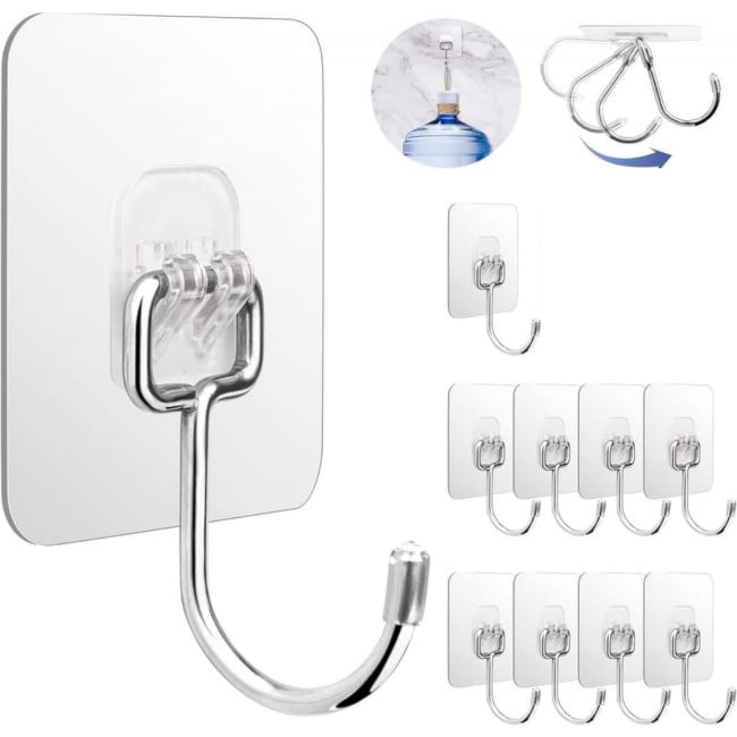 Lot De 6 Caches Webcam – Protection Vie Privée NanoSuction Sans Colle, Réutilisables