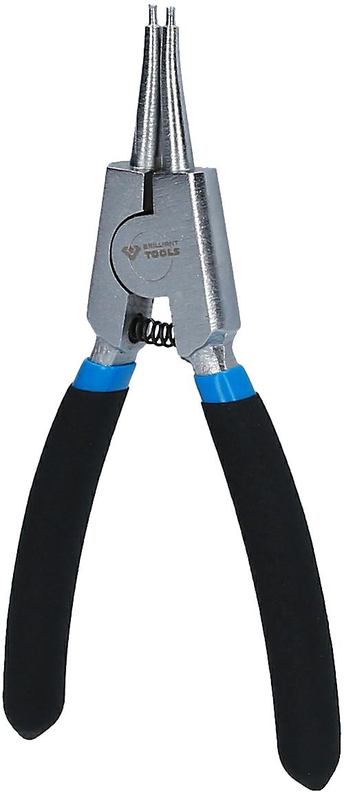 BRILLIANT TOOLS Szczypce do pierścieni osadczych zewnętrznych prostych 125 mm - BT067005