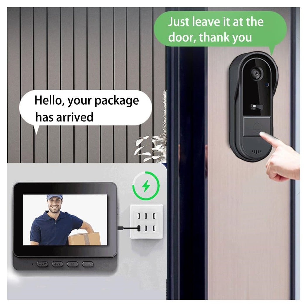 Campanello Video WiFi Impermeabile - Citofono Smart Con Visione Notturna E App - Foto 13