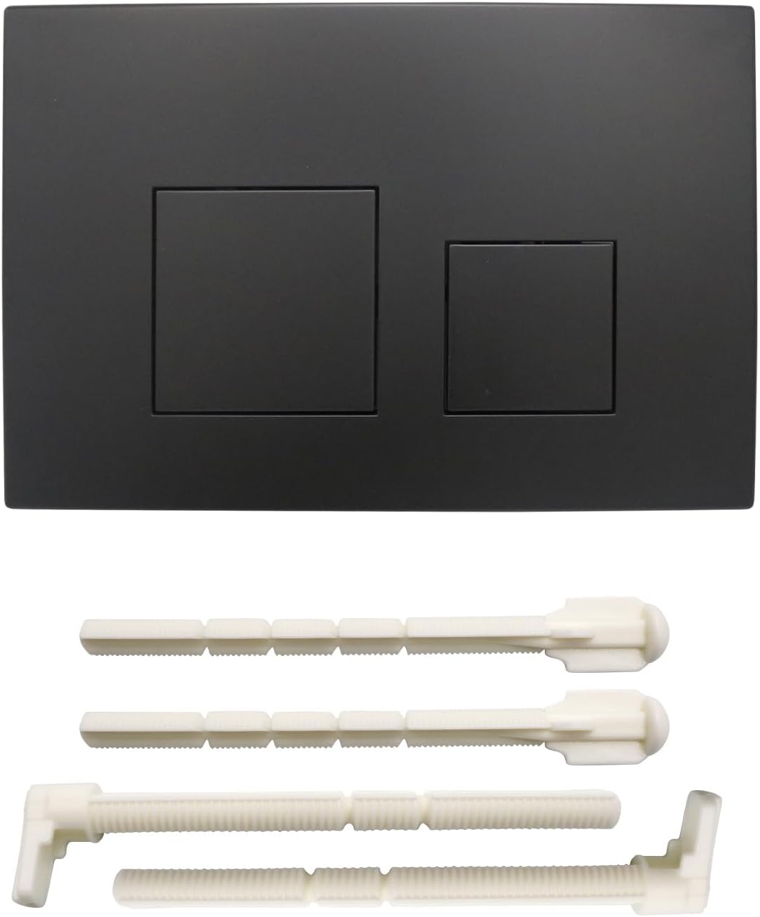 Botón De Descarga Oculto Compatible Con Geberit SIGMA - Doble Descarga - Color Negro - Para Inodoro O Bidé