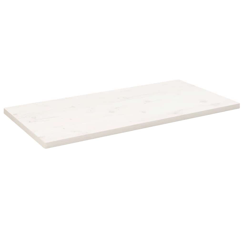 Tablero de mesa rectangular madera de pino 110x60x2,5 cm