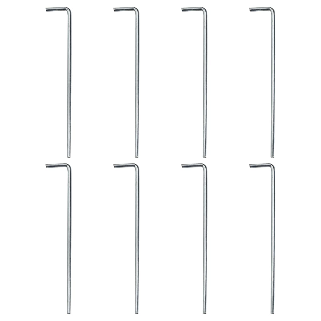 The Living Store - Belvédère de barbecue 215x150x220 cm Anthracite Acier - 6