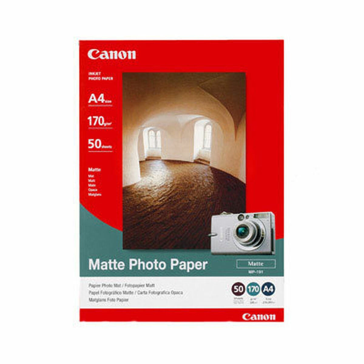 Canon Carta fotografica Matte MP-101 A4 - 50 fogli | Leroy Merlin