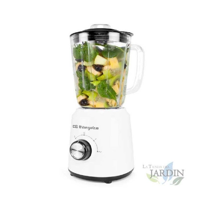 Batidora De Vaso COOKITCH 500W - Jarra 1.5L, Cuchillas Acero Inox, 2 Velocidades + Pulso | Perfecta Para Smoothies Y Batidos