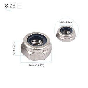 10 Adaptateurs M6 Vers M8 – En Acier Inox, Longueur 10 Mm, Parfaits Pour La Plomberie Ou Le Bricolage !
