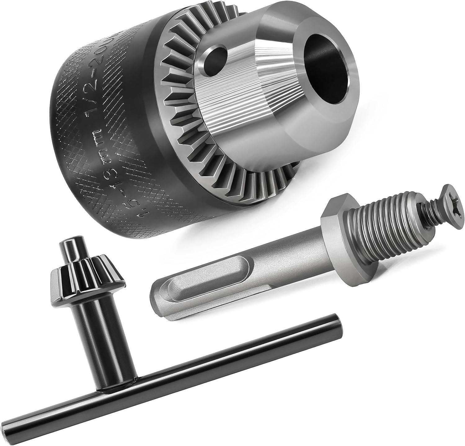 Adapter SDS-Plus Uchwyt wiertarski 1,5-13 mm 1/2-20 UNF z kluczem do dokręcania