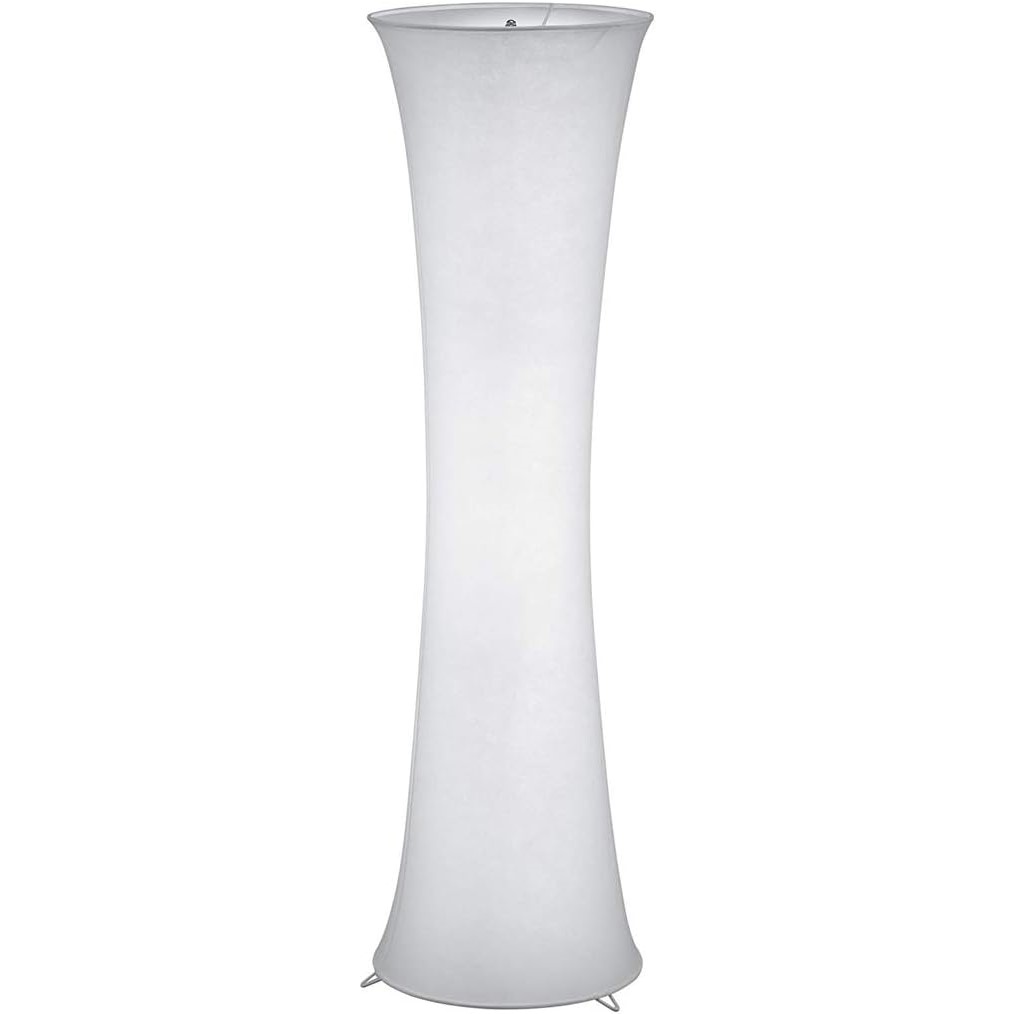 Lampa podłogowa stojąca Gravis biała 2xE27x40W wym: 123 x 35 x 35 cm tkanina RL