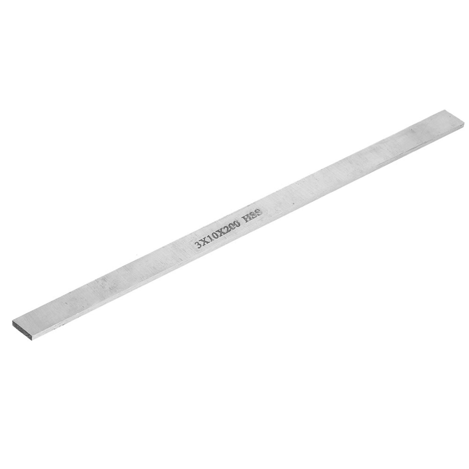 Acciaio rapido HSS Lat de tournant en cu bree BRAINE BAR BLANCHE (3 * 10 * 200 mm) - 6