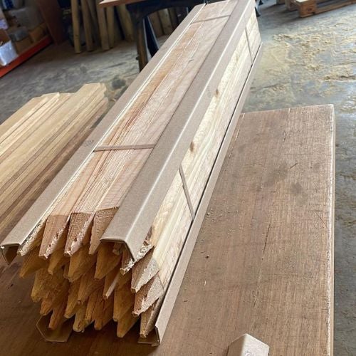 Pali In Legno Di Pino Impregnato - 70x70 Mm, Lunghezza 130 Cm, Per Giardino E Fai Da Te - Foto 9