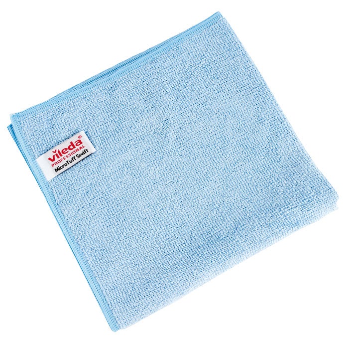 Microtuff Conf. 5 Panni r-MicroTuff Swift blu 35x38cm microfibra tessuta ...