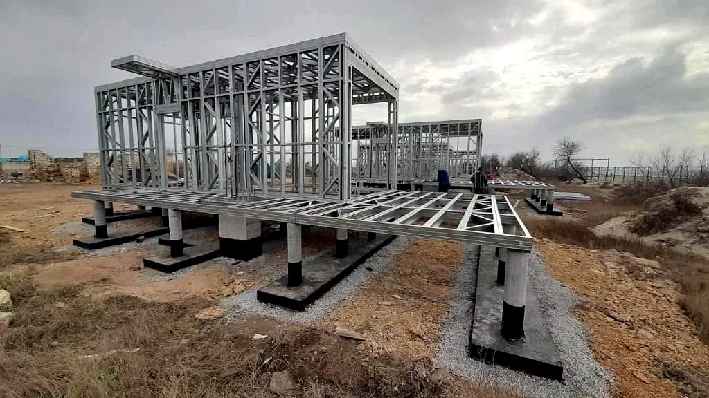 🇮🇹 Casa Prefabbricata Steel Frame 30 m² + Terrazza 10 m² | Kit Completo Pronto al Montaggio - 3