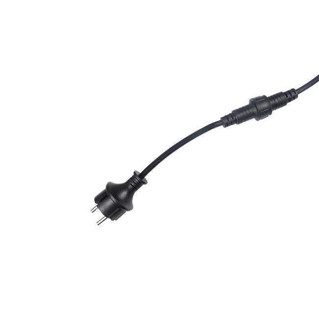 Girlanda świetlna 10x E27 LED 10m IP44 ogrodowa tarasowa czarna MasterLED - 6