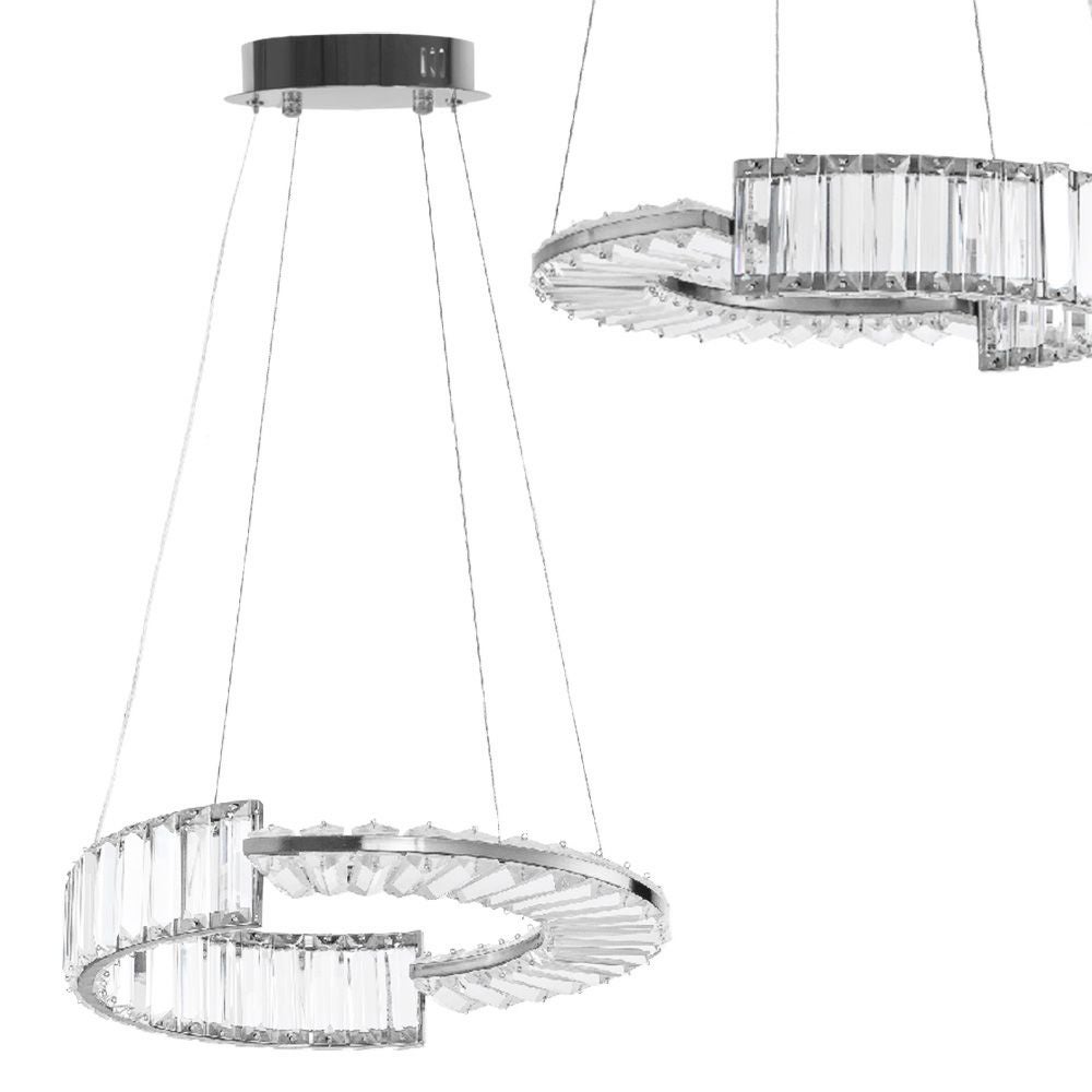 Lampa Sufitowa Wisząca Led Toolight Led App1527-Cp40 Chrom