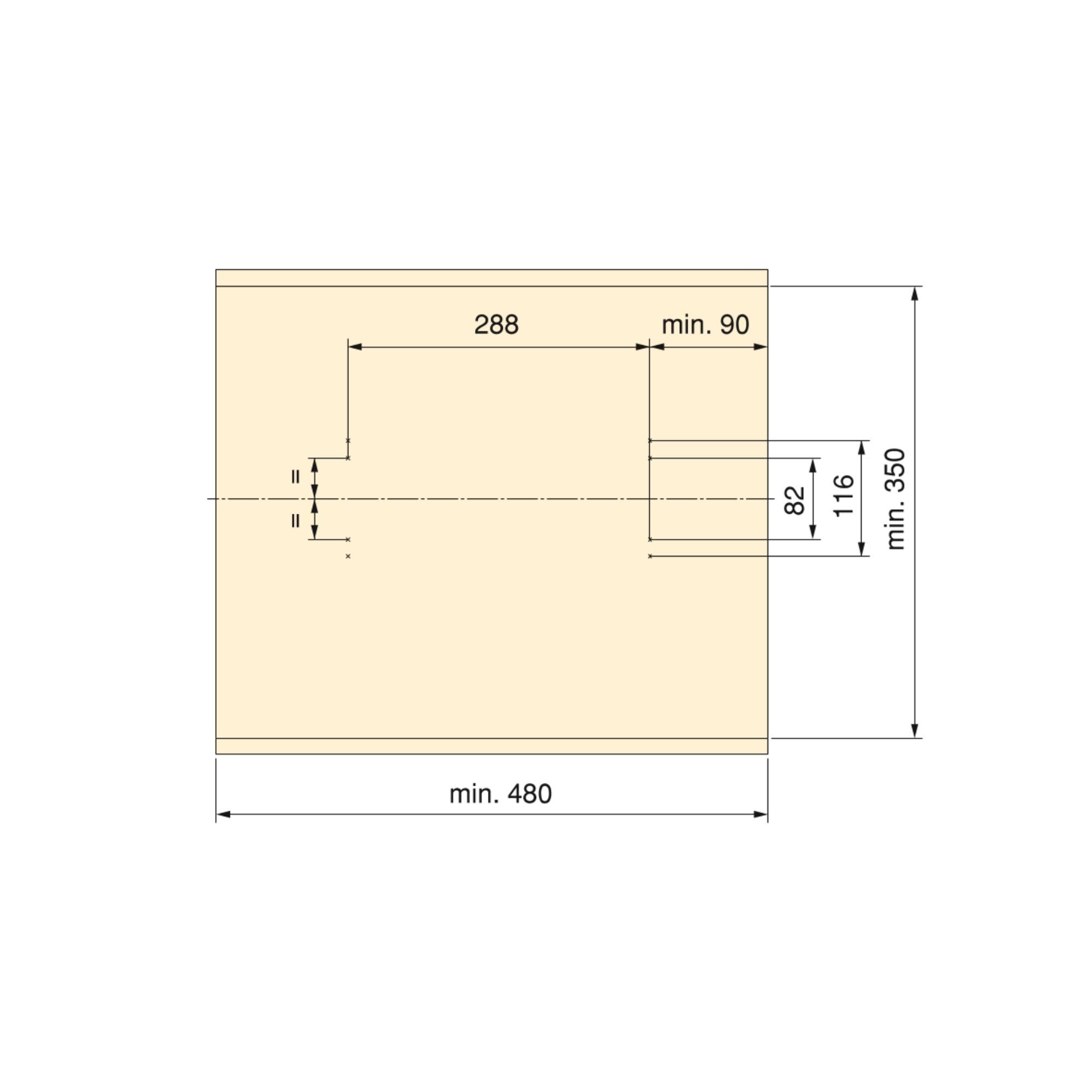 Emuca Porte-pantalons extractible, 11 tiges, guides d'extraction totale, Acier, Peint gris pierre - 8