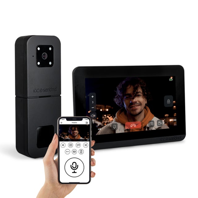 SCS SENTINEL – Videocitofono wireless e connesso – 350 m in campo libero – HeyView Smart Air