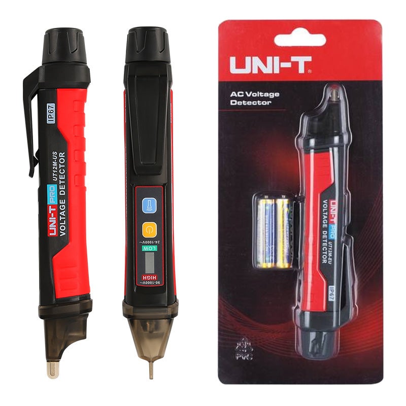UNI-T UT12M-EU Próbnik Napięcia Wskaźnik Detektor Bezdotykowy IP67 1000V 1k