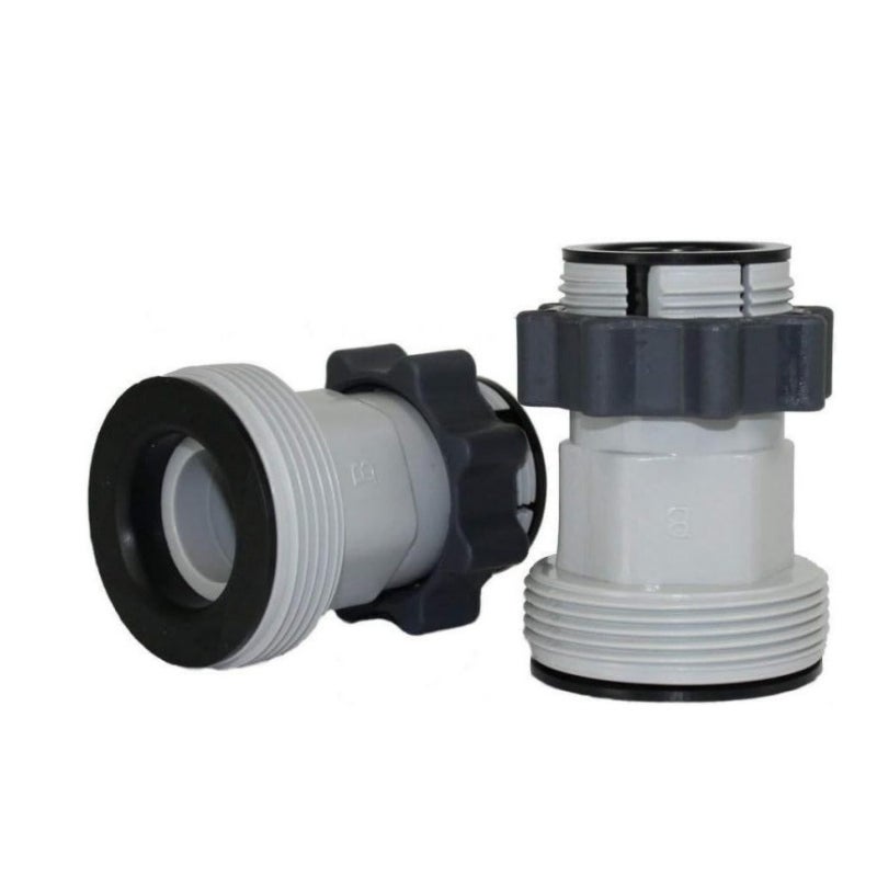 Adapter węża, adapter węża basenowego do podłączenia przepływu wody, odpowiedni do basenu domowego 4572, 2 sztuki