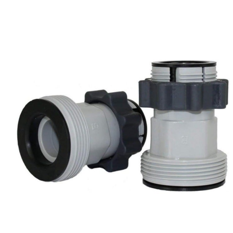 Adapter węża, adapter węża basenowego do podłączenia przepływu wody, odpowiedni do basenu domowego 4572, 2 sztuki