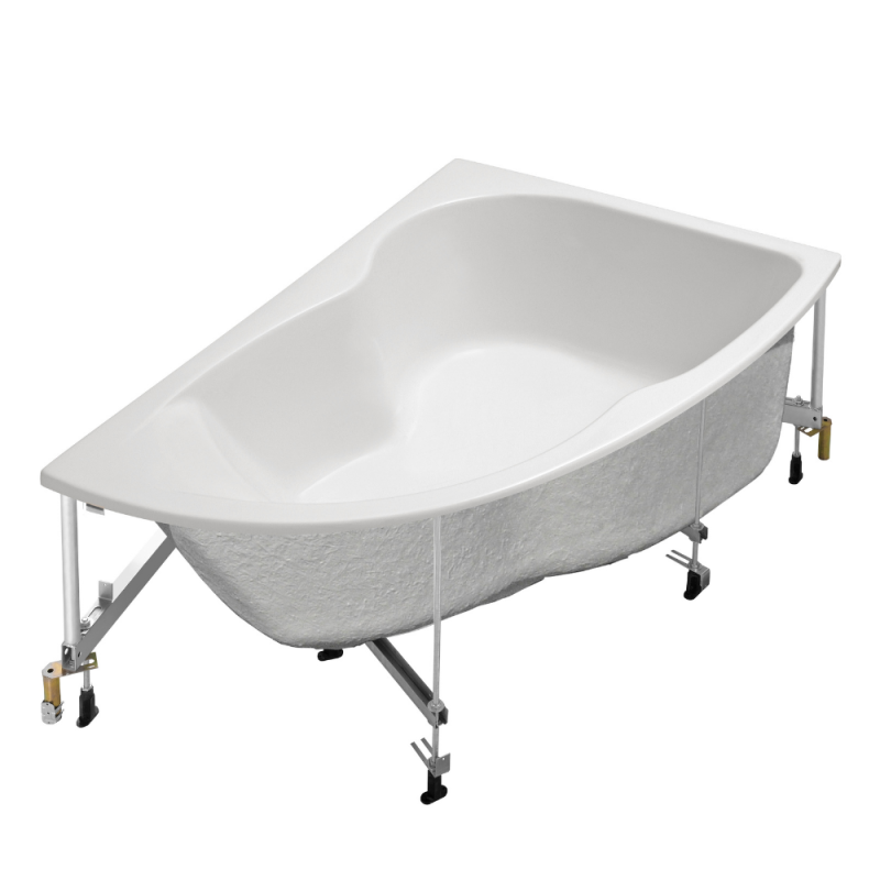 Baignoire d'angle 150 X 100 JACOB DELAFON Microméga Duo version gauche - 2